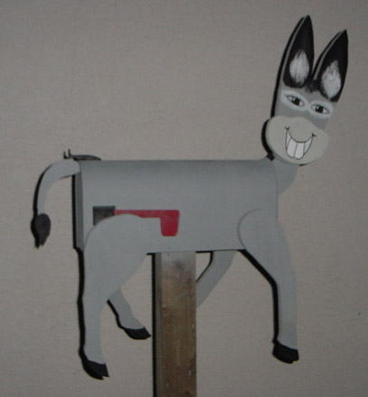 Donkey Mailbox